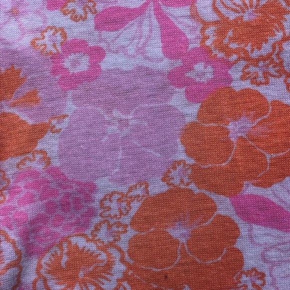 SOLD VINTAGE 60s Floral Lily Pulitzer Shirt - Picture 3 of 3